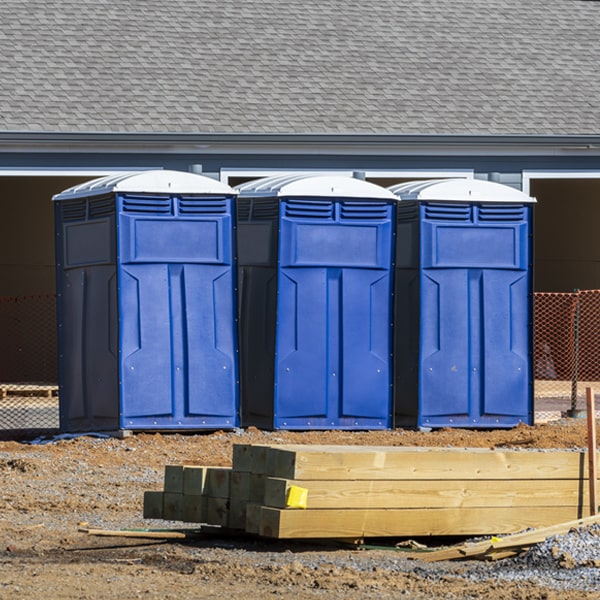 what is the expected delivery and pickup timeframe for the porta potties in Munson Minnesota